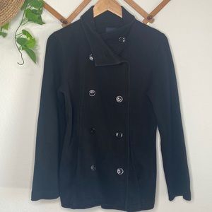 Gap - Black Pea Coat Medium